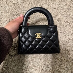 Chanel Mini Kelly Bag Black
